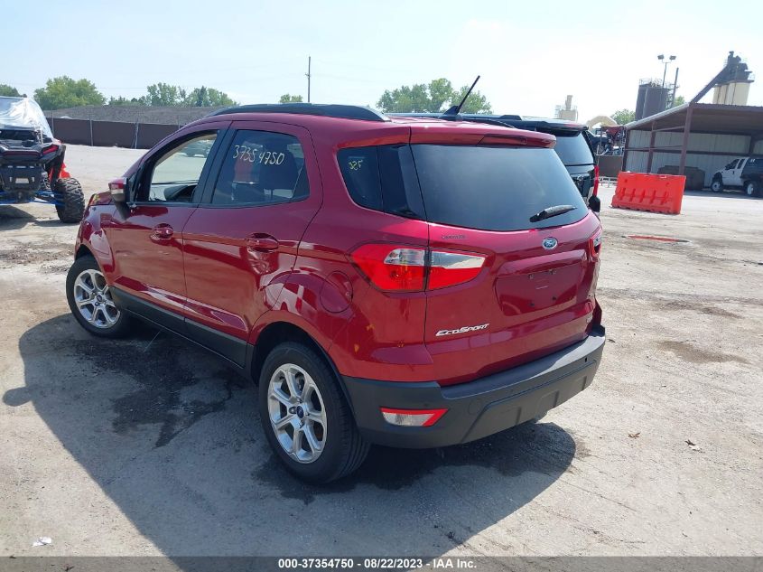 2018 FORD ECOSPORT SE - MAJ3P1TE0JC166675