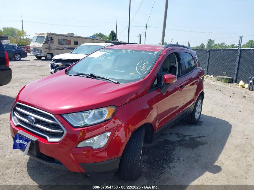 2018 FORD ECOSPORT SE - MAJ3P1TE0JC166675