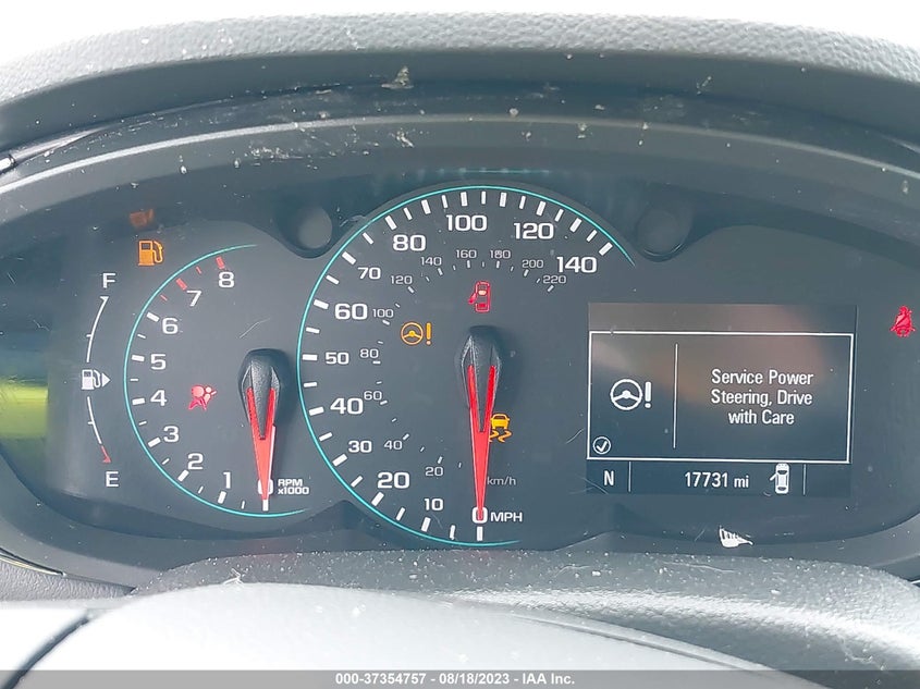 VIN KL7CJPSM7NB526010 2022 CHEVROLET TRAX LT