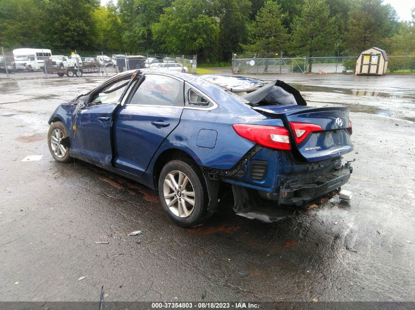 2017 HYUNDAI SONATA 2.4L - 5NPE24AF5HH520977