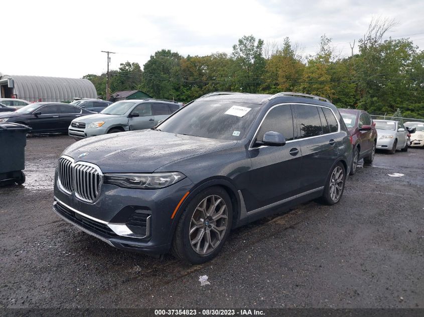 2020 BMW X7 XDRIVE40I 5UXCW2C08L9C75295