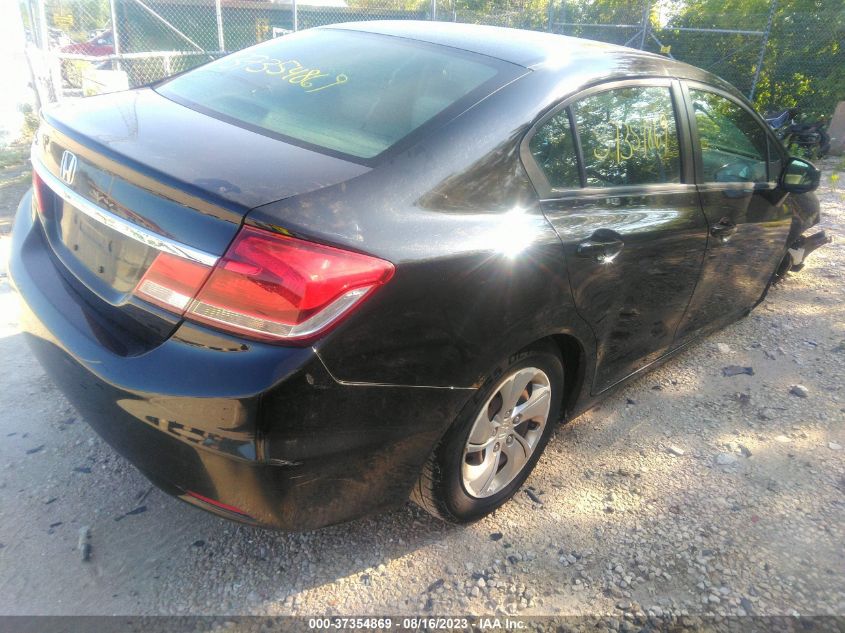 2013 HONDA CIVIC SDN LX - 2HGFB2F59DH598708