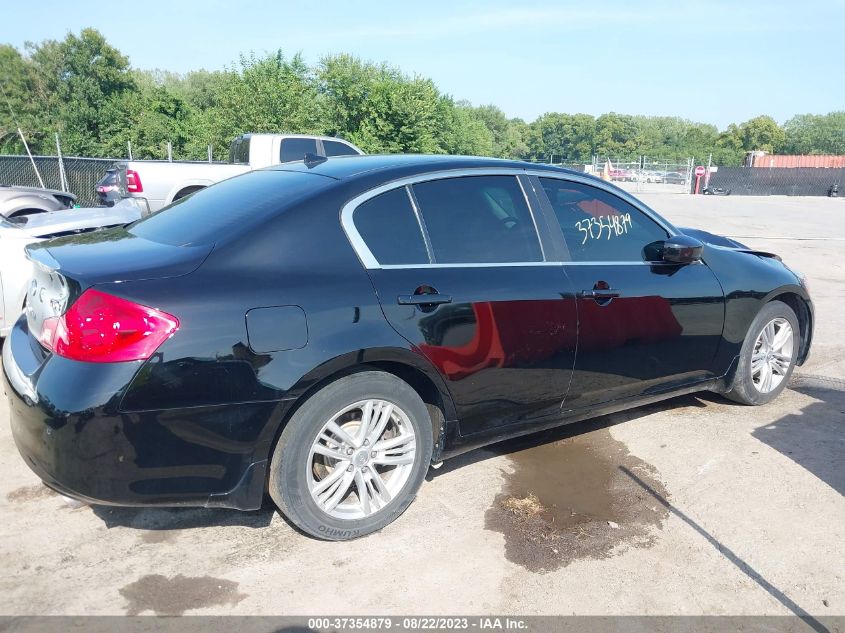 2013 INFINITI G37 SEDAN X JN1CV6AR9DM357306