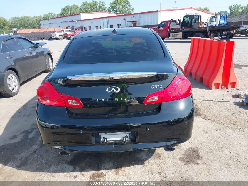 2013 INFINITI G37 SEDAN X JN1CV6AR9DM357306