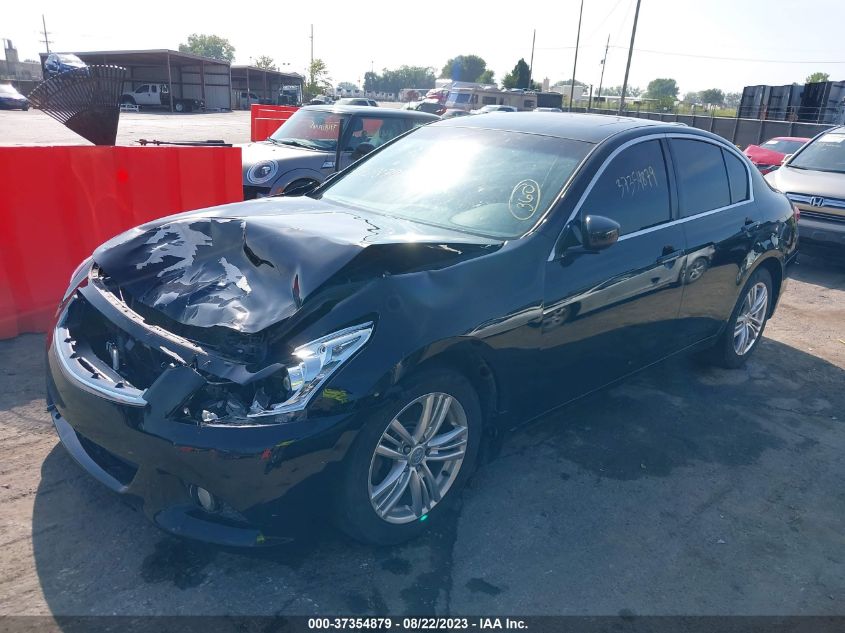 2013 INFINITI G37 SEDAN X JN1CV6AR9DM357306