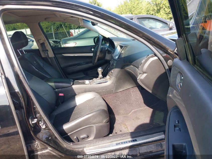 2013 INFINITI G37 SEDAN X JN1CV6AR9DM357306