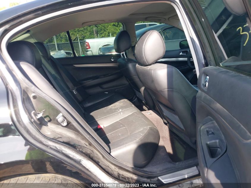 2013 INFINITI G37 SEDAN X JN1CV6AR9DM357306