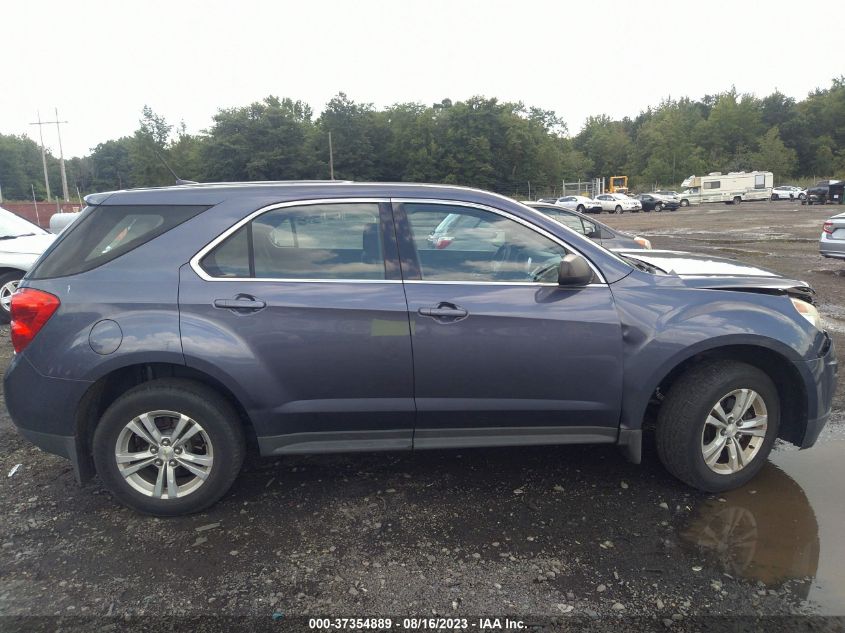 2013 CHEVROLET EQUINOX LS - 2GNALBEK3D6176630