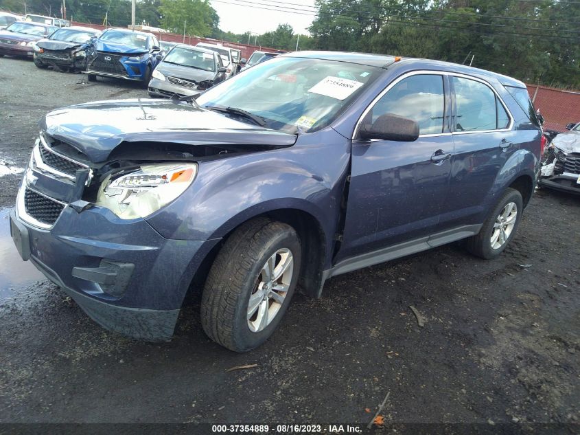 2013 CHEVROLET EQUINOX LS - 2GNALBEK3D6176630