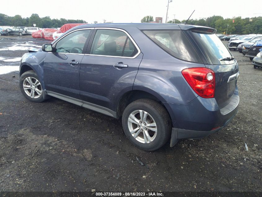 2013 CHEVROLET EQUINOX LS - 2GNALBEK3D6176630