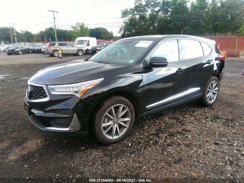 2019 ACURA RDX W/TECHNOLOGY PKG - 5J8TC2H58KL010259