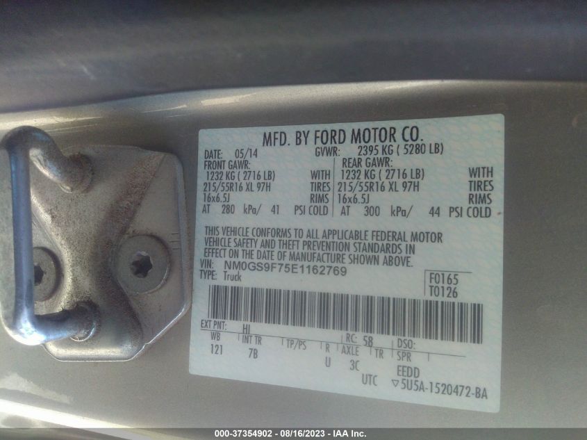 2014 FORD TRANSIT CONNECT WAGON XLT - NM0GS9F75E1162769