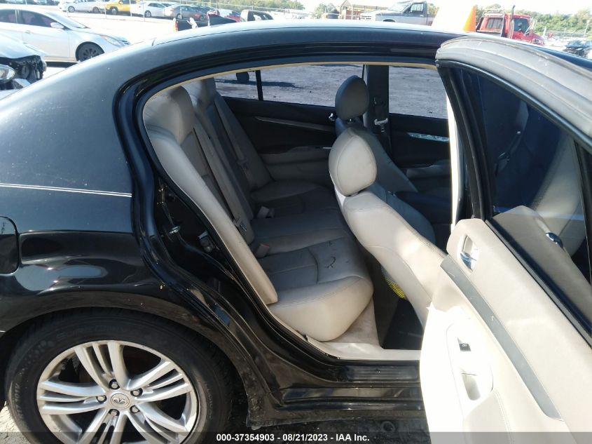 2013 INFINITI G37 SEDAN JOURNEY - JN1CV6AP1DM722690