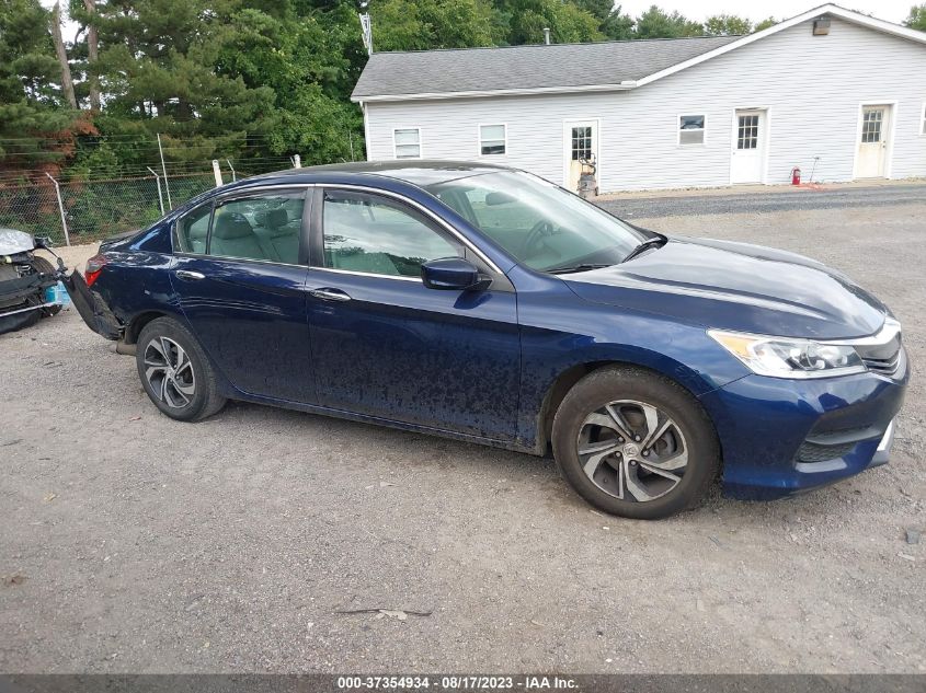 2017 HONDA ACCORD SEDAN LX - 1HGCR2F31HA209576