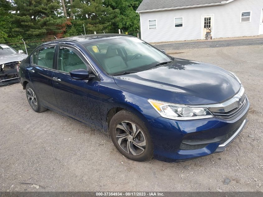 2017 HONDA ACCORD SEDAN LX - 1HGCR2F31HA209576