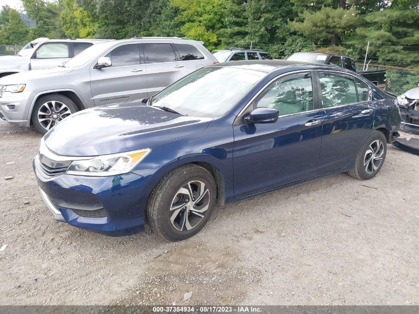 2017 HONDA ACCORD SEDAN LX - 1HGCR2F31HA209576