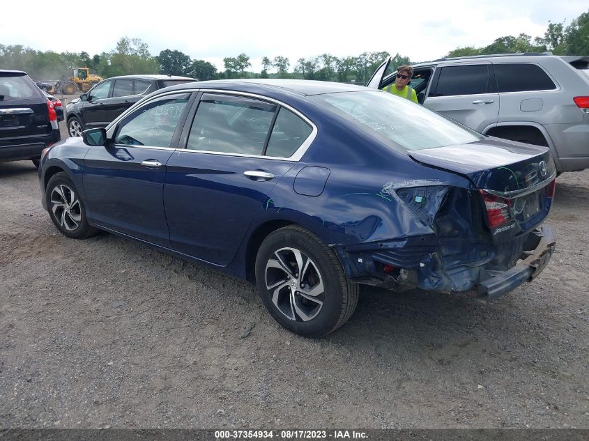2017 HONDA ACCORD SEDAN LX - 1HGCR2F31HA209576