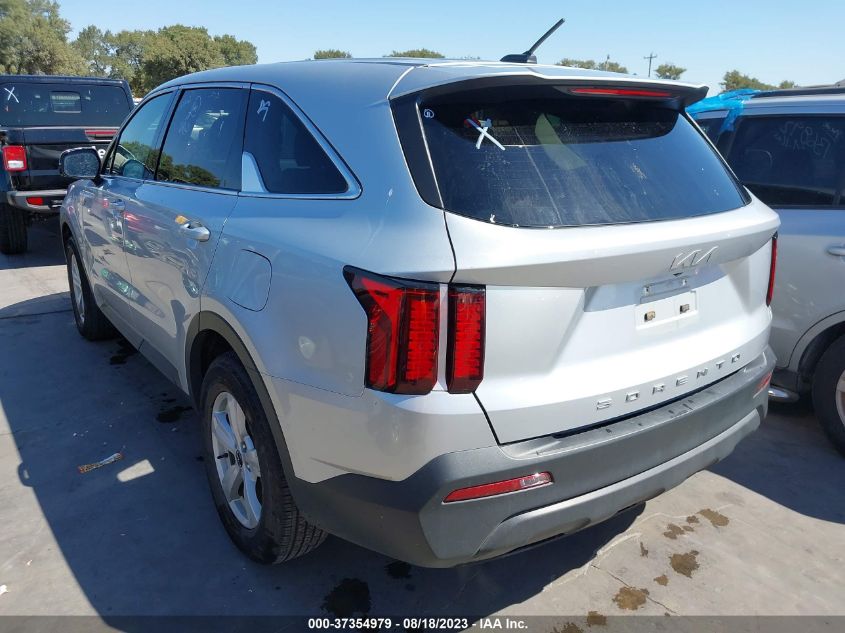 2022 KIA SORENTO LX - 5XYRG4LC1NG107379