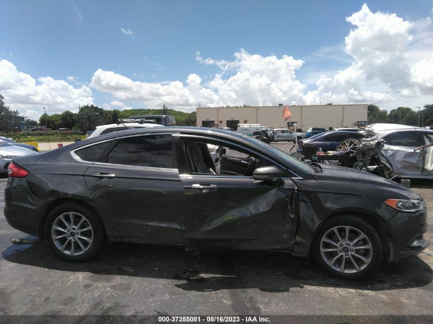 2017 FORD FUSION SE - 3FA6P0HD4HR204055