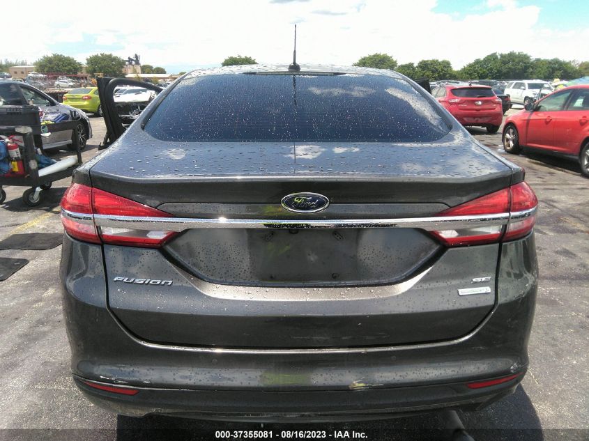 2017 FORD FUSION SE - 3FA6P0HD4HR204055