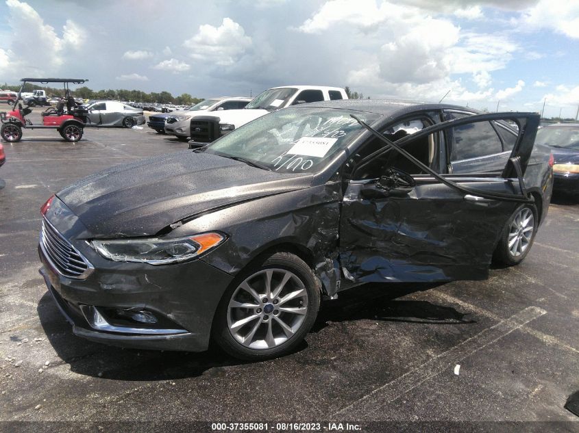 2017 FORD FUSION SE - 3FA6P0HD4HR204055