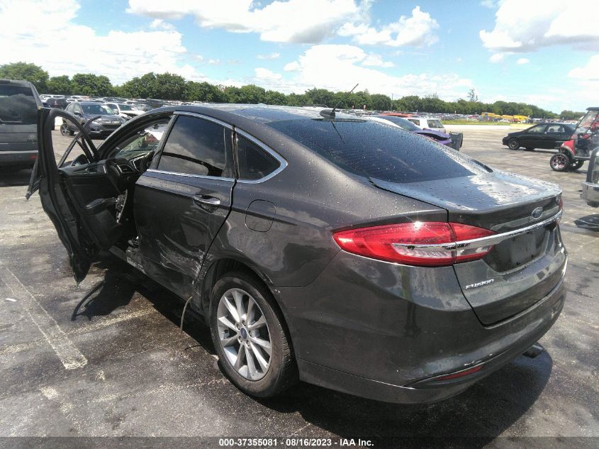 2017 FORD FUSION SE - 3FA6P0HD4HR204055