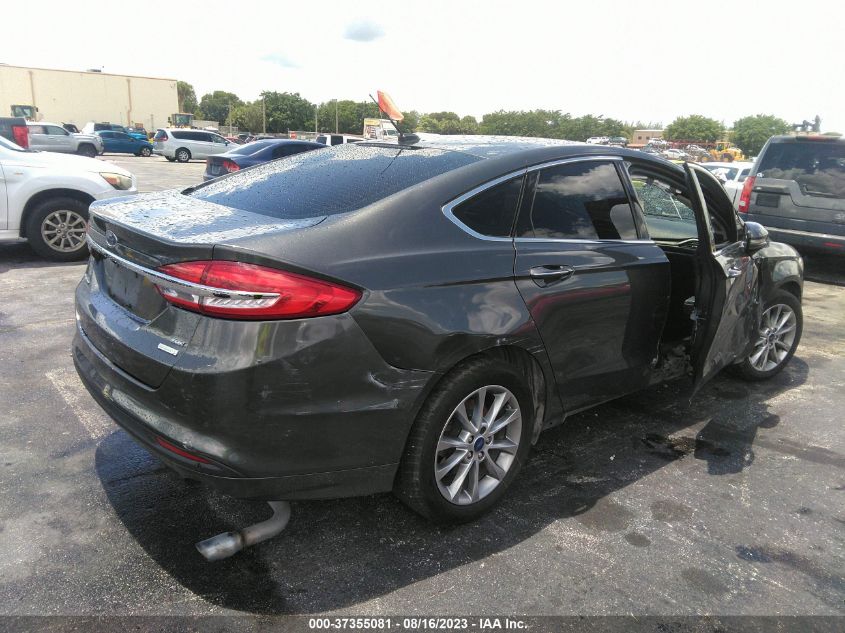 2017 FORD FUSION SE - 3FA6P0HD4HR204055