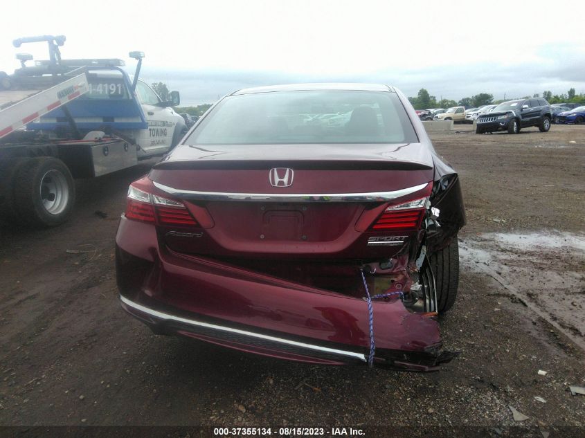 2017 HONDA ACCORD SEDAN SPORT SE - 1HGCR2F11HA267945