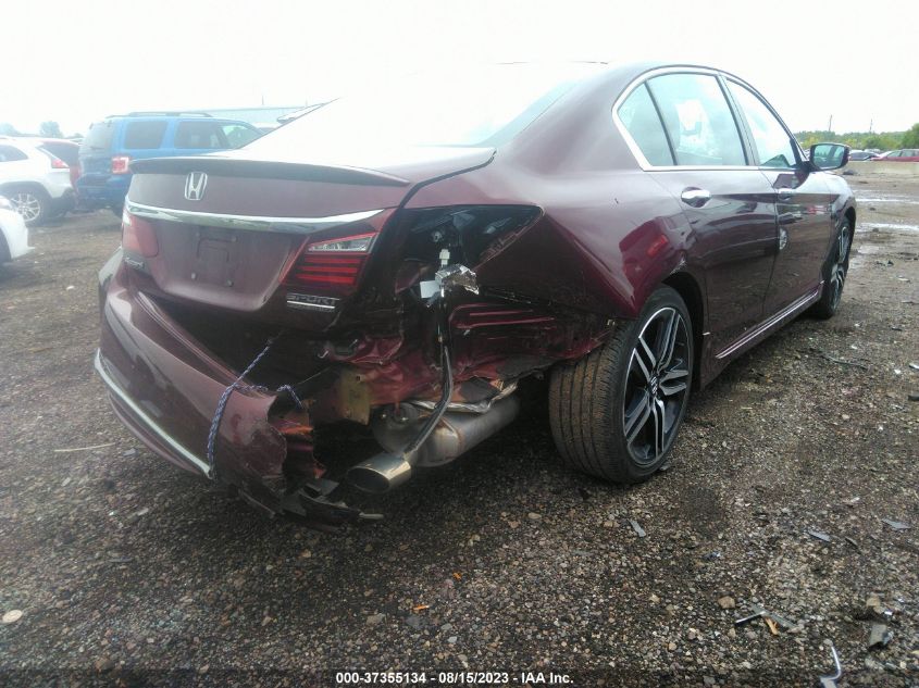 2017 HONDA ACCORD SEDAN SPORT SE - 1HGCR2F11HA267945