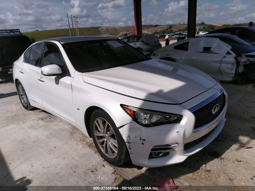 2014 INFINITI Q50 PREMIUM/SPORT - JN1BV7AP4EM68827