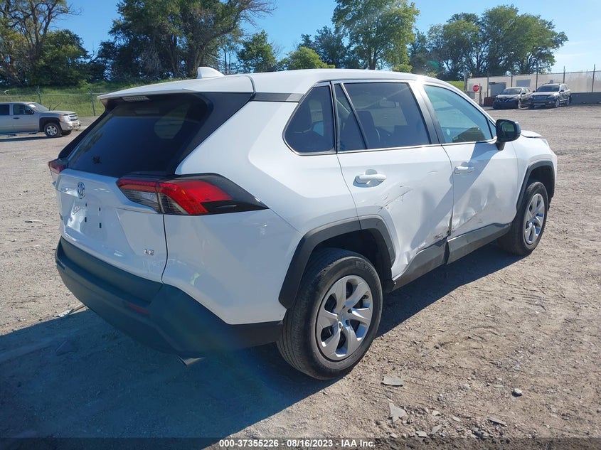 VIN 2T3H1RFVXNC183483 2022 TOYOTA RAV4 LE