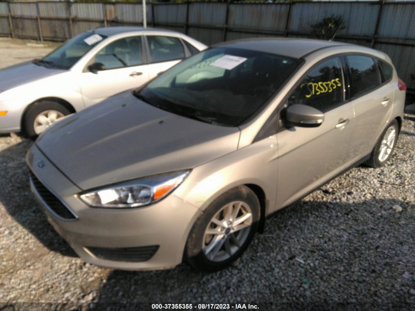 2016 FORD FOCUS SE - 1FADP3K25GL309457