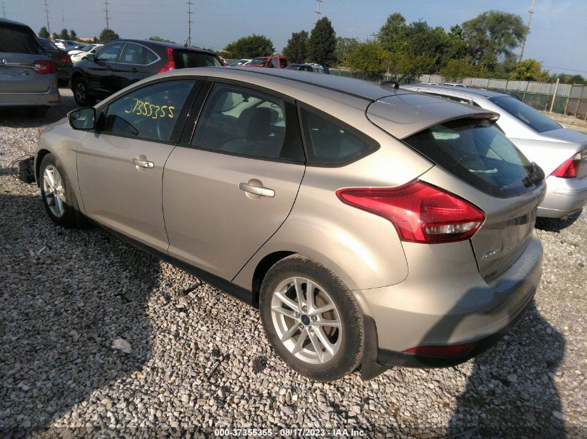 2016 FORD FOCUS SE - 1FADP3K25GL309457