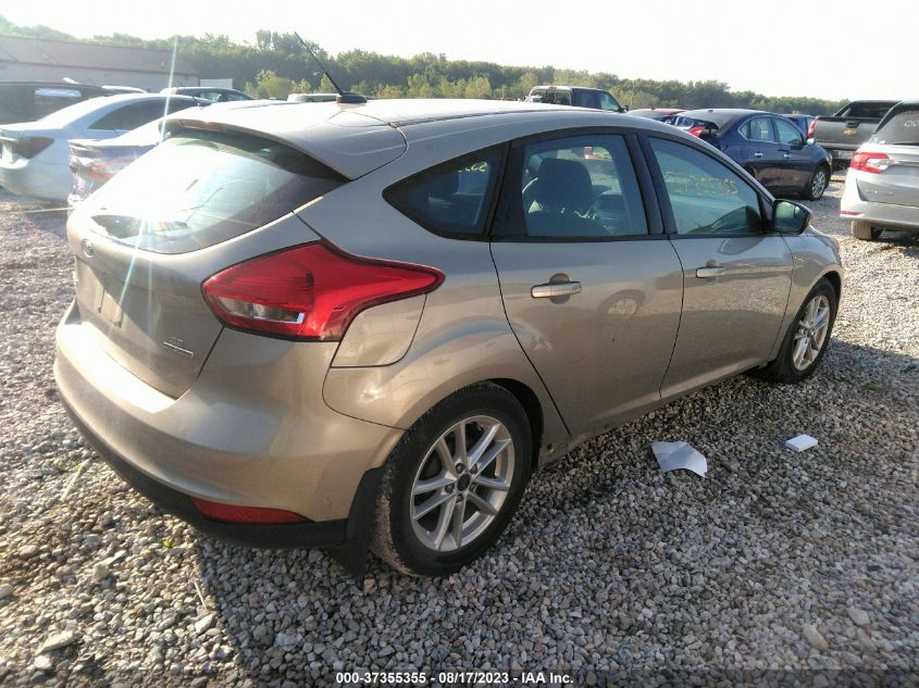 2016 FORD FOCUS SE - 1FADP3K25GL309457