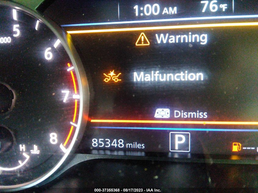 2019 NISSAN ALTIMA SR - 1N4BL4CV0KC163558