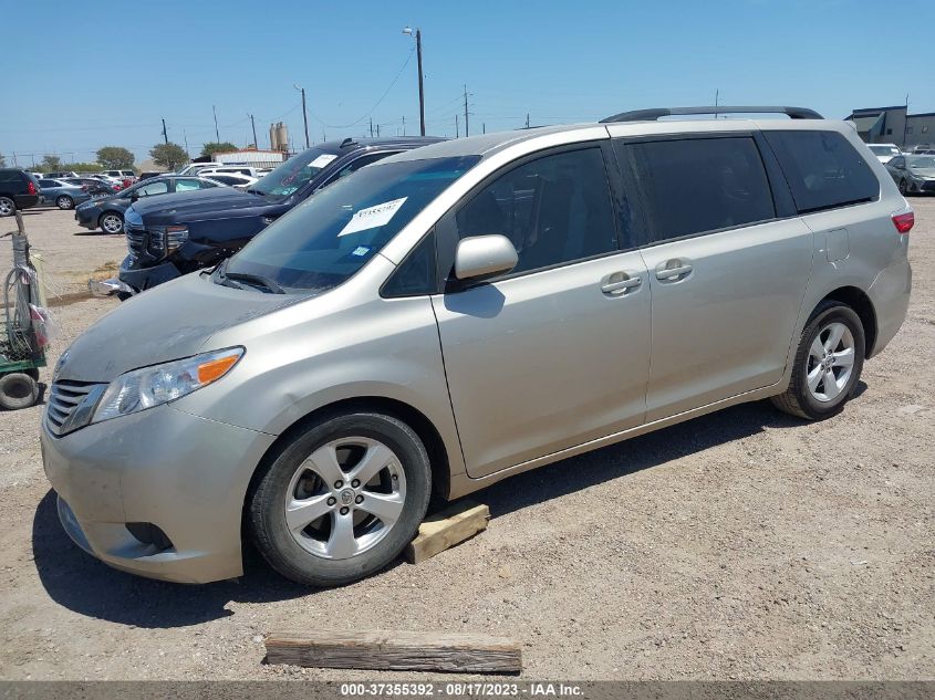 2015 TOYOTA SIENNA LE - 5TDKK3DC5FS629445