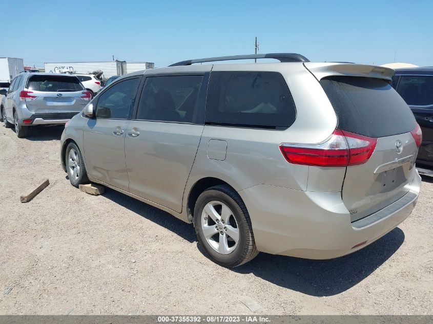 2015 TOYOTA SIENNA LE - 5TDKK3DC5FS629445