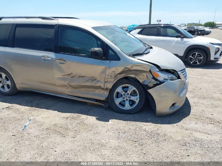 2015 TOYOTA SIENNA LE - 5TDKK3DC5FS629445