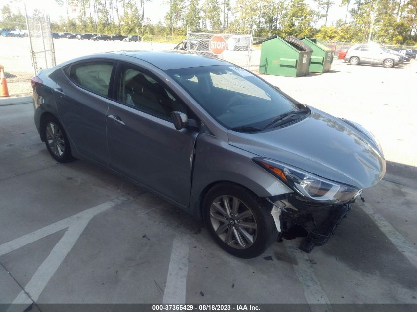 2016 HYUNDAI ELANTRA SE/SPORT/LIMITED - 5NPDH4AE4GH680865