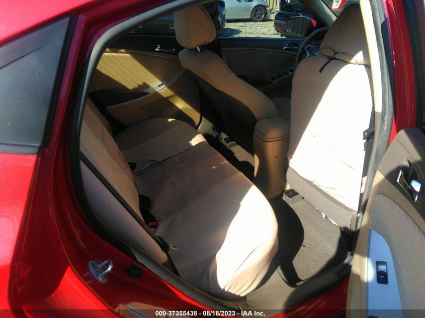 2013 HYUNDAI ACCENT GLS/SE - KMHCU4AEXDU305521