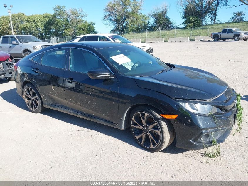 2021 HONDA CIVIC SEDAN SPORT - 19XFC2F8XME004449