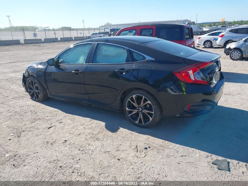2021 HONDA CIVIC SEDAN SPORT - 19XFC2F8XME004449