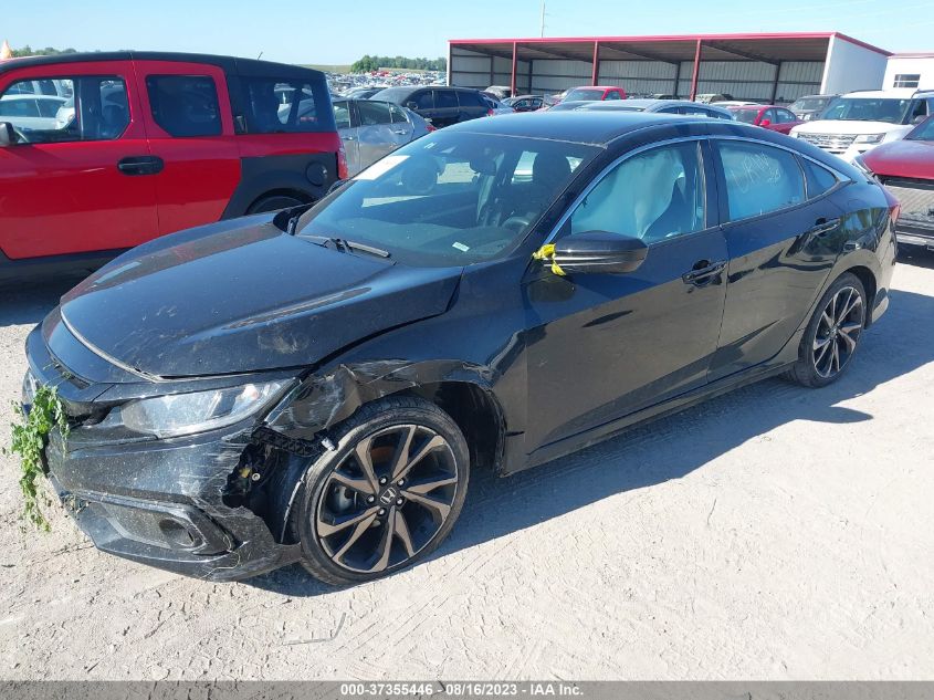 2021 HONDA CIVIC SEDAN SPORT - 19XFC2F8XME004449