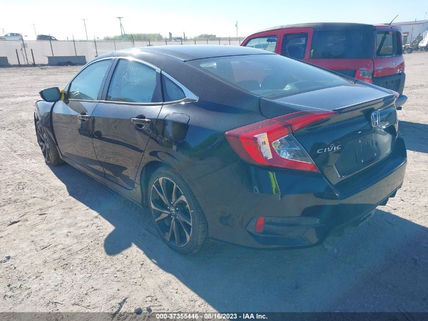2021 HONDA CIVIC SEDAN SPORT - 19XFC2F8XME004449
