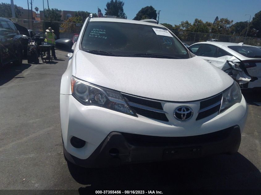 2014 TOYOTA RAV4 LE - 2T3ZFREVXEW085513