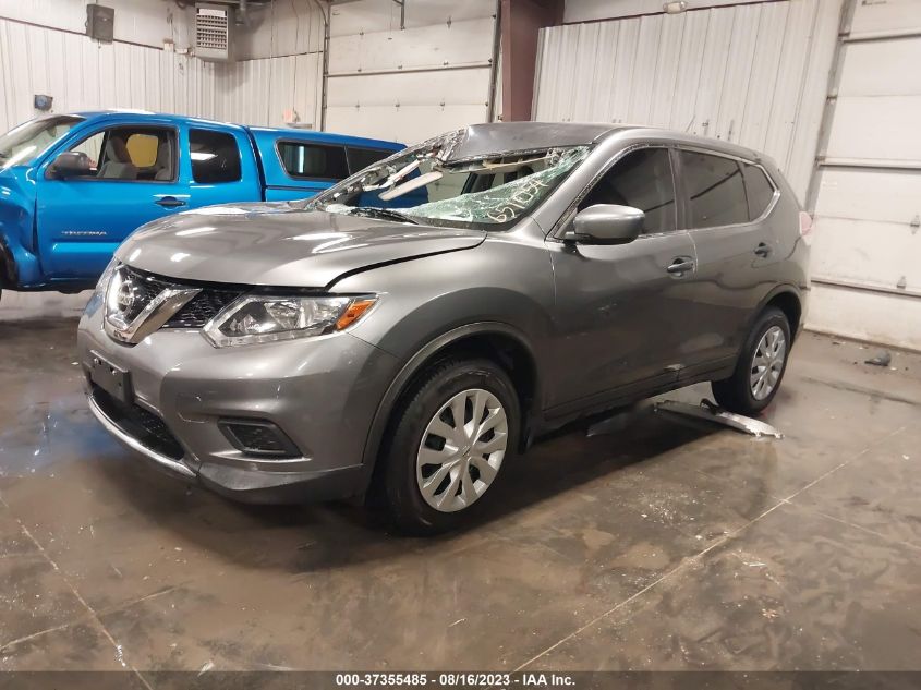 2016 NISSAN ROGUE S - KNMAT2MV1GP736525
