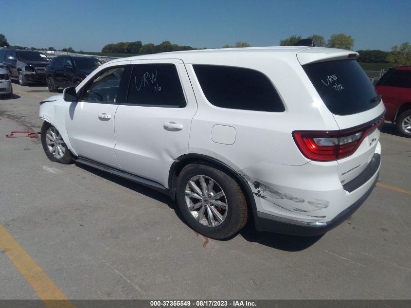 2020 DODGE DURANGO SXT - 1C4RDHAG5LC146094