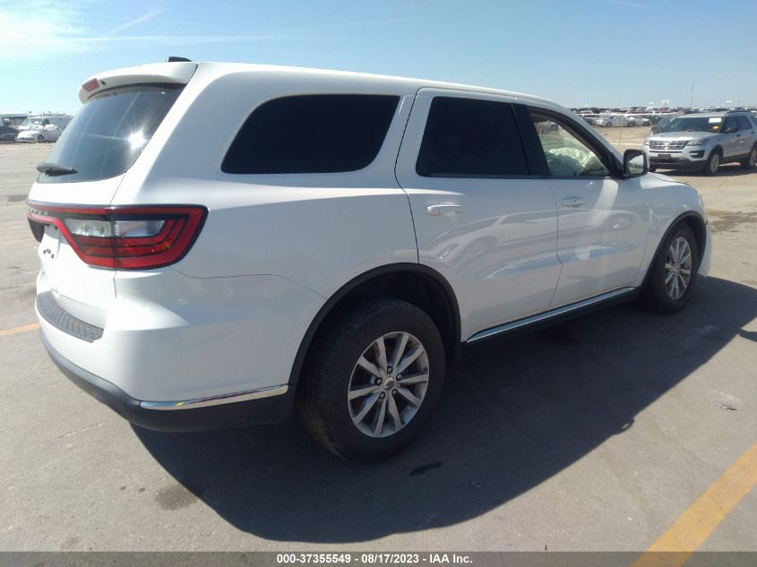 2020 DODGE DURANGO SXT - 1C4RDHAG5LC146094