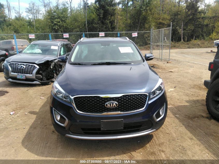 2018 KIA SORENTO EX V6 - 5XYPHDA52JG394069