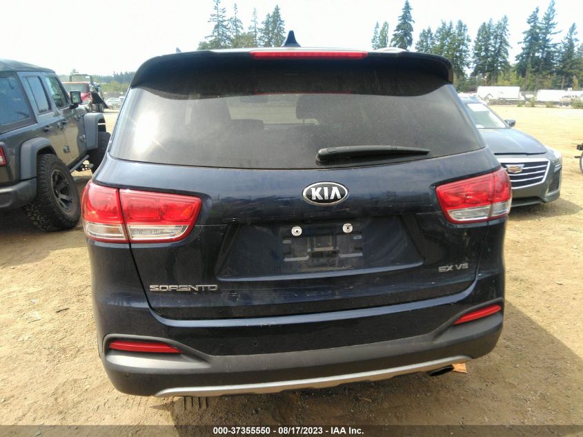 2018 KIA SORENTO EX V6 - 5XYPHDA52JG394069